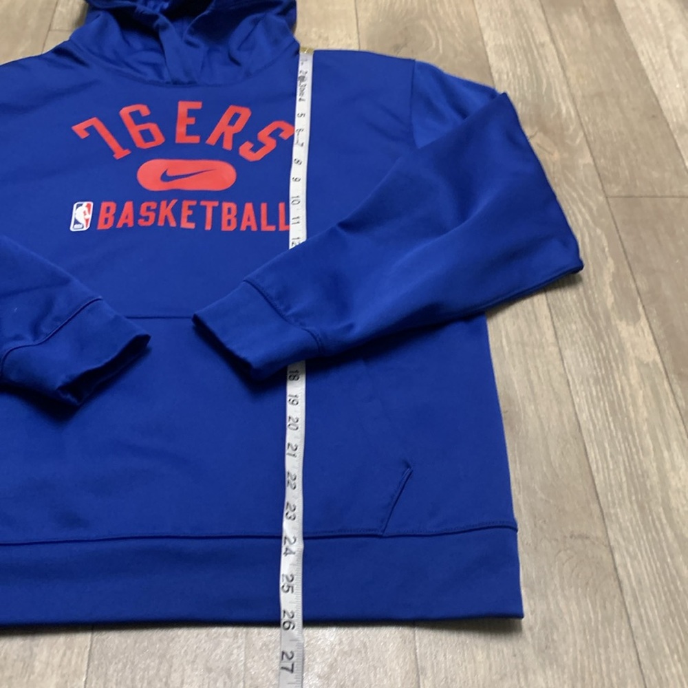 Kids Nike Philadelphia 76ers Dri Fit NBA Basketball Pullover Sweatshirt Hoodie - Picture 3 of 7